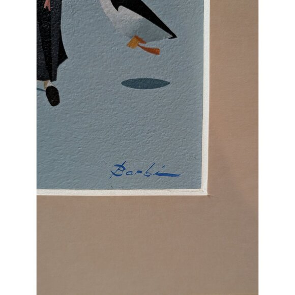 Nun And Penguin Satirical Art Print by Barbe Framed titled Mother - Picture 3 of 15